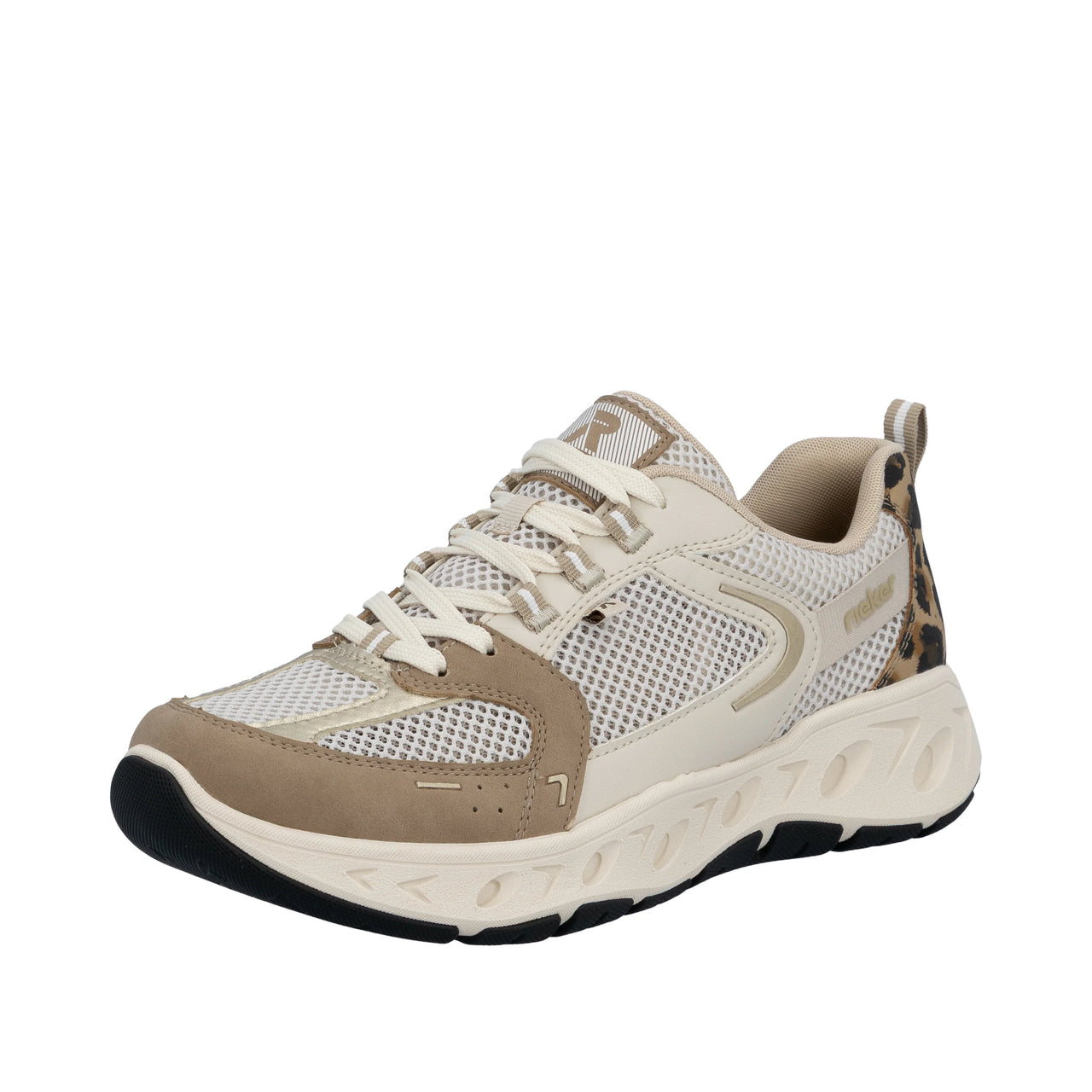 Rieker Women's Trainer - Beige - M6501-60