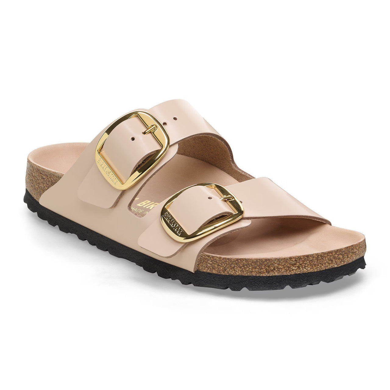 Birkenstock - Arizona Big Buckle - Patent High Shine - New Beige