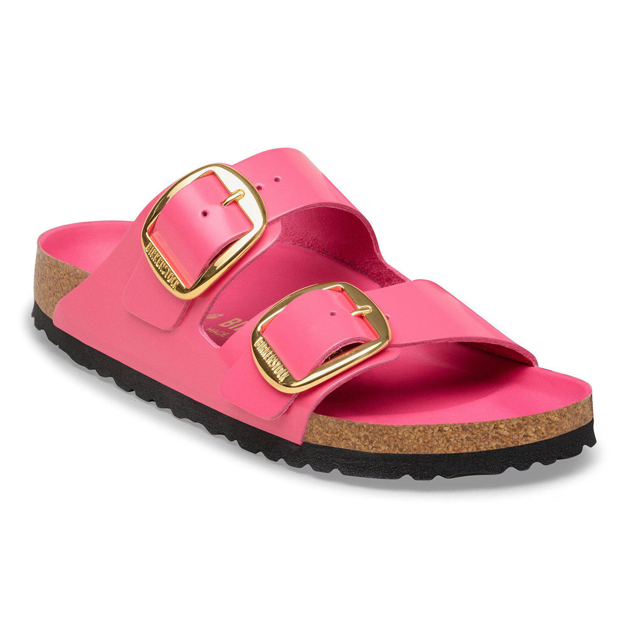 Birkenstock - Arizona Big Buckle - Patent High Shine - Fuschia Tulip