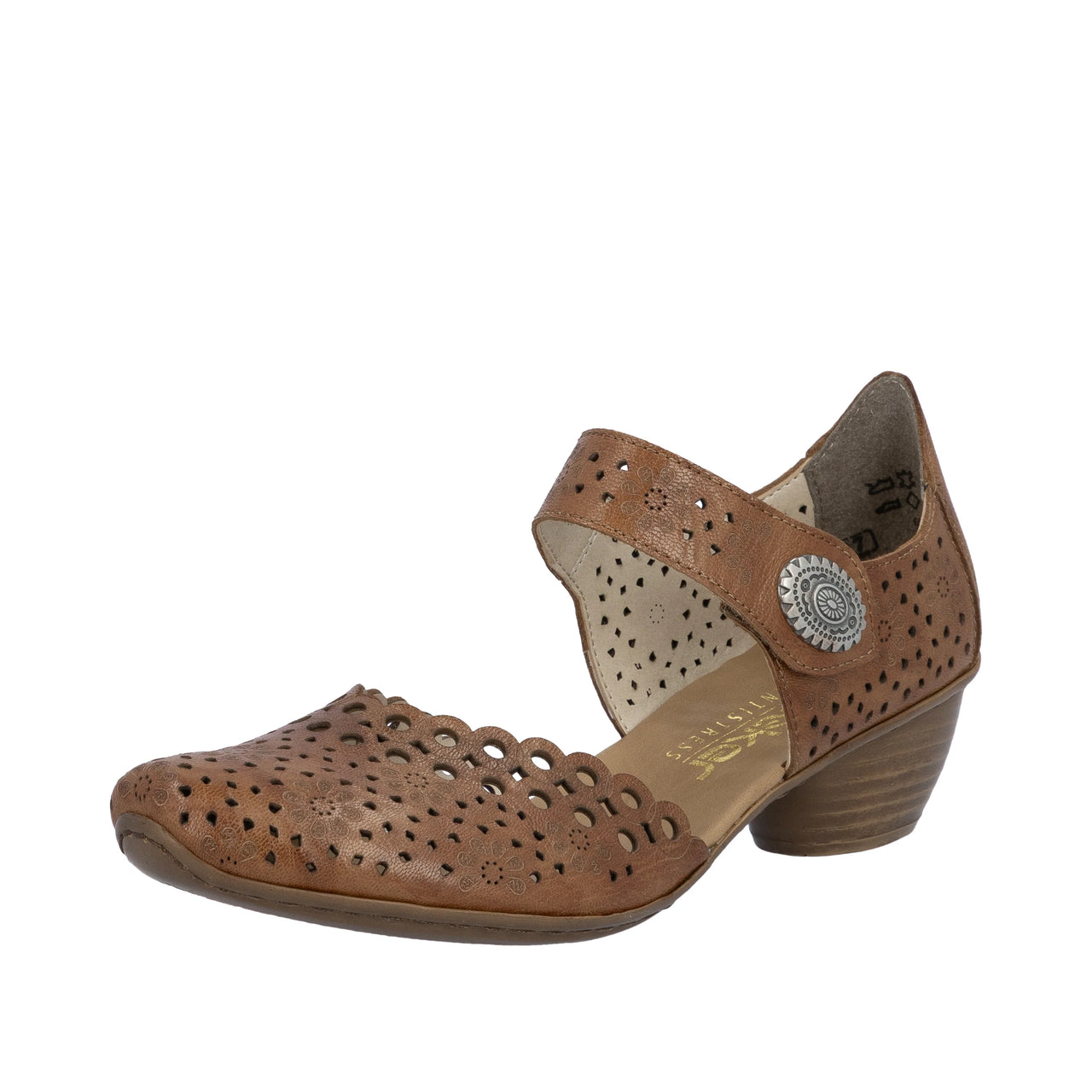 Rieker Women's Mary Jane Shoe - Brown - 43753-22