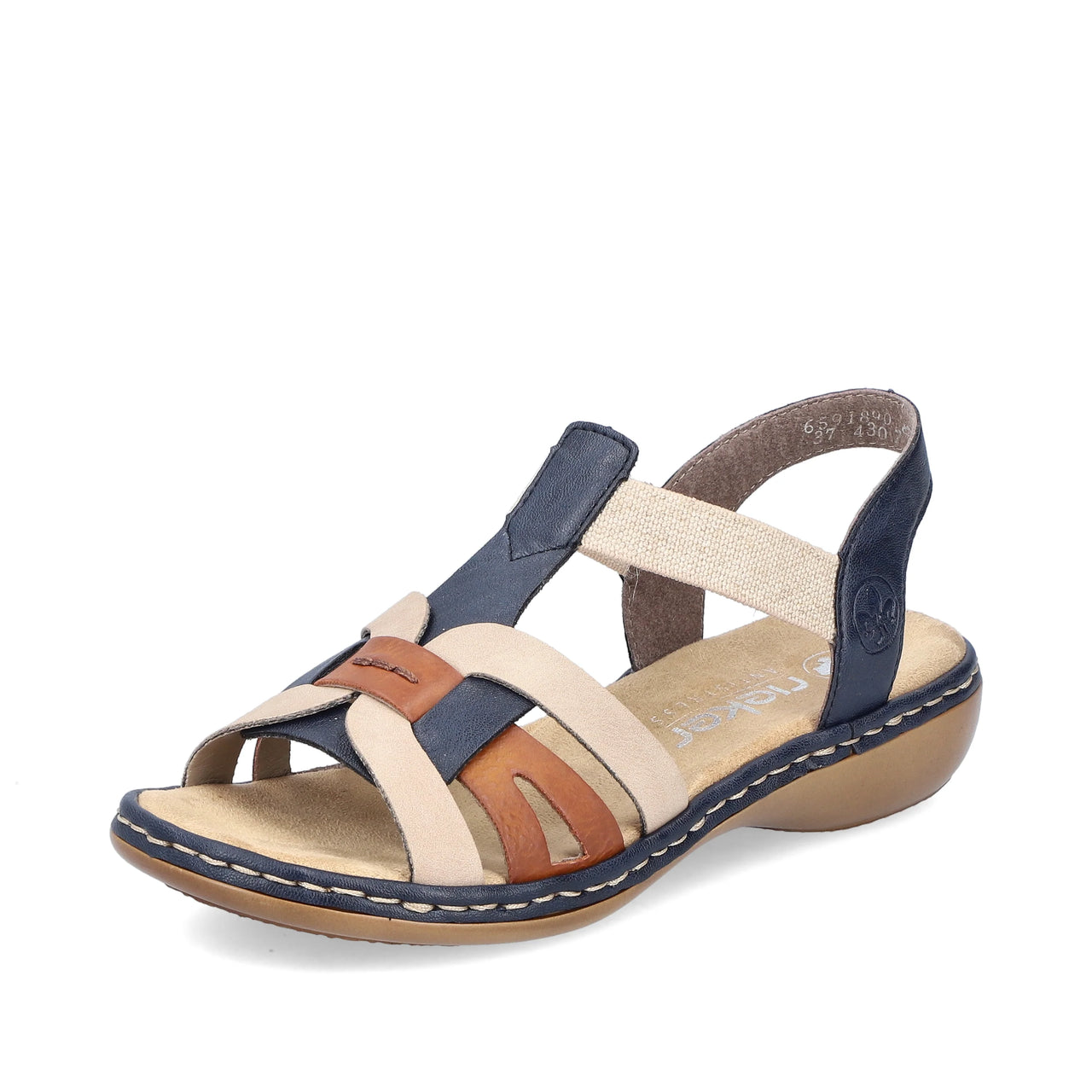 Rieker Women's Sandal - Blue - 65918-90