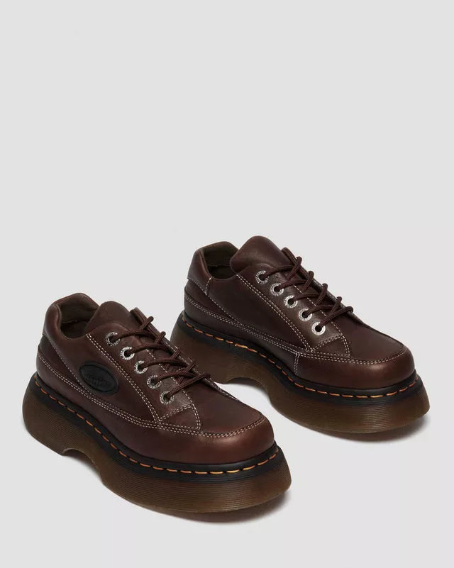 Dr Martens - Buzz 5 Eye Shoe - Dk Brown