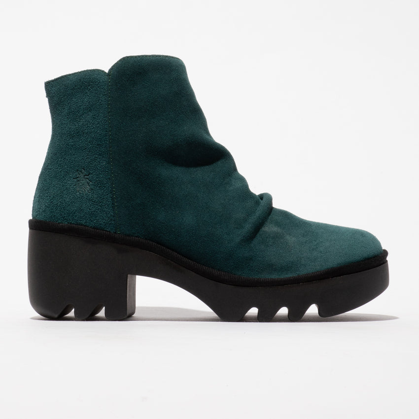FLY London - TULP - Oil Suede - Petrol