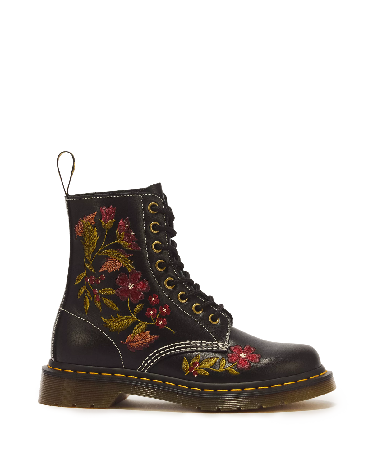 Dr. Martens - 1460 Pascal Floral Wanama - Black