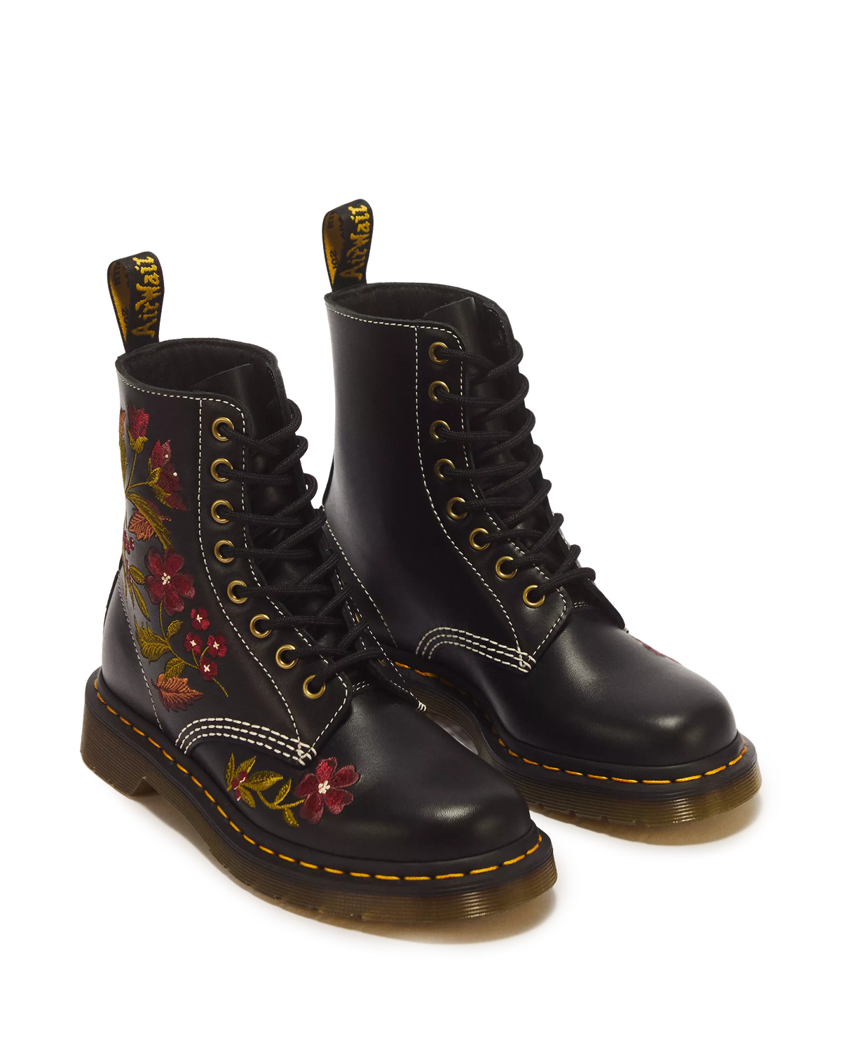 Dr. Martens - 1460 Pascal Floral Wanama - Black