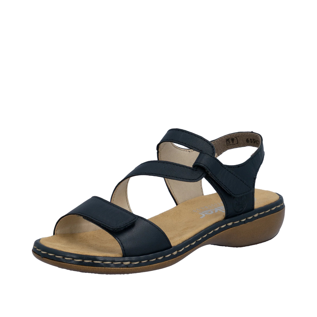 Rieker Women's Sandal - Blue - 659C7-16